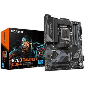 GIGABYTE B760 משחקי X DDR4 האם עם Intel <span class=keywords><strong>Socket</strong></span> LGA 1700 תמיכה 13th ו 12th Gen סדרת מעבדים