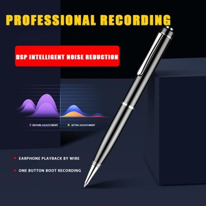 Penna vocale Mini registratore Audio per conferenze e conferenze Voice actived Recorder penna registratore portatile con riproduzione PQ140