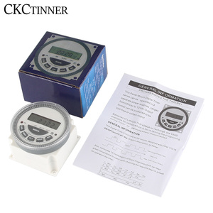 TM619 AC 220V 230V 240V Digital LCD Power Timer Programmier bares Zeit schalt relais 16A - Product Image 6