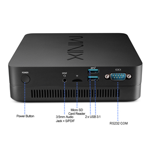 2022 HOT Selling <strong>MINIX</strong> NGC-5 Mini PC I5-8279U 8GB/256GB M.2 NVMe SSD Win10 Pro Mini Computer Linux - Product Image 4