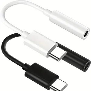 华为小米红米POCO Sumsang LG <span class=keywords><strong>3</strong></span>.<span class=keywords><strong>5</strong></span>毫米至8英寸音频适配器<span class=keywords><strong>3</strong></span> <span class=keywords><strong>5</strong></span>插孔音频电缆