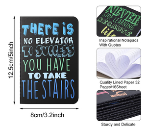 Myway Ventas calientes Inspirador Bloc de notas personalizado Mini afirmaciones Bolsillo Cuaderno de tapa dura Diario para estudiantes - Product Image 3