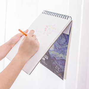 Autodesk Tùy Chỉnh Sketchbook A4 Van Gogh Bìa Cứng Thiết Kế Xoắn Ốc Văn Phòng Phẩm Nghệ Thuật Nguồn Cung Cấp Cho Bản Vẽ Và In Ấn - Product Image 2