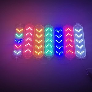 Светодиодный RGB-модуль, 12 В, RGB-индикатор направления стрелки, светодиодный модуль вспышки, Автомобильные светодиодные сигнальные огни, высокая яркость - Product Image 3