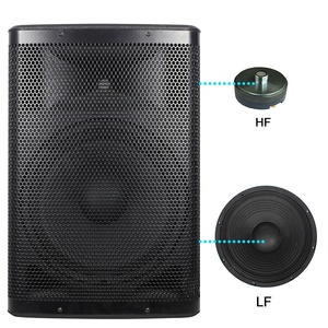 Woofer profesional de 15 pulgadas, sistema de audio PA, 1600 vatios, altavoz con función DSP, BT, 2 canales, entrada de guitarra - Product Image 5