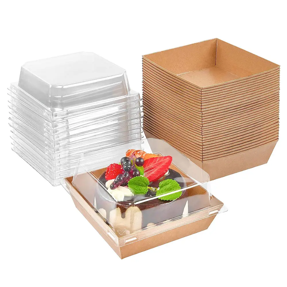 Eco Friendly Rectangular Negro Fabricante Takeout Sushi Box Sushi Dish Packaging Sushi Boxes con ventana