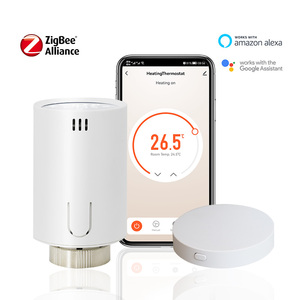 OEM e ODM Smart Zigbee TRV Design moderno parti di riscaldamento a pavimento per il sistema di riscaldamento dell'acqua del radiatore flessibile per uso appartamento - Product Image 3