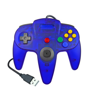 Joystick Gamepad porta Console trasparente cablato USB per Controller N64 Joypad - Product Image 6