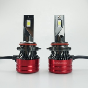 Su geçirmez araç aydınlatma sistemi, H4 Fan soğutma 56watt V13 dahili sürücü Led ışık araba far Hilux 2012 için - Product Image 3