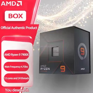 Ultra-high Performance <strong>AMD</strong> R 9 7900X 12-Core, 24-Thread Unlocked <strong>Desktop</strong> <strong>Processor</strong> for <strong>Computer</strong> Boxed <strong>Processors</strong> - Product Image 2