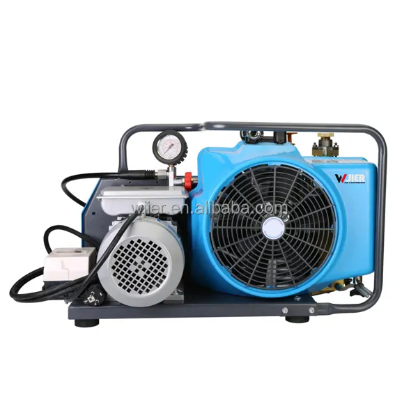 Wjier compressor de ar de alta pressão, marca 3kw 20mpa wdv100a com 100l