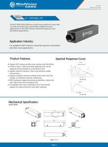 Gigabit MiNI Camera Cmos <strong>Sensor</strong> Global Shutter SDK <strong>for</strong> Analysis High Resolution Image &amp; High Speed <strong>Object</strong>