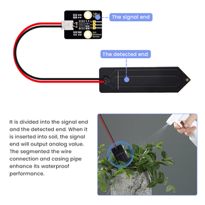 Keyestudio New Type Soil Moisture <strong>Sensor</strong> Module Corrosion Resistant TLC555 Analog Capacitive Soil <strong>Humidity</strong> <strong>Sensor</strong> for <strong>Arduino</strong>