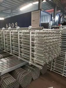 Andamio de construcción de sistema de andamio Ringlock modular galvanizado de alta resistencia - Product Image 3