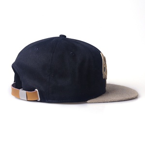 Yüksek kaliteli iki ton düz fatura özel Snapback tasarımcı şapkalar toptan M-L-B nakış Logo ile Caps - Product Image 3