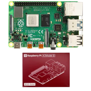 Originale Stock Raspberry Pi 4 modello B Kit scheda di sviluppo 1.5GHz 4-Core Computer a scheda singola con 1GB 2GB 4GB 8GB opzioni