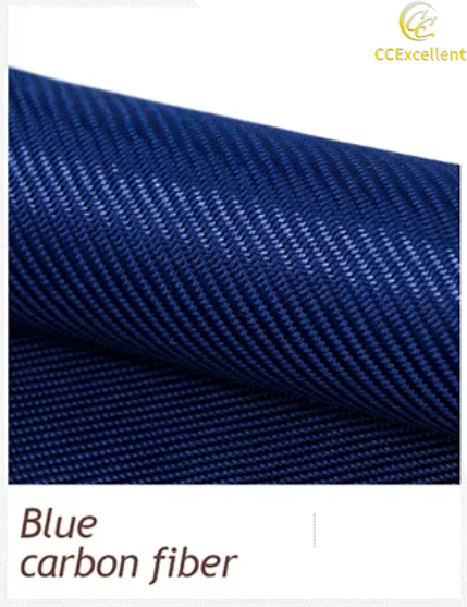 3.0-Bleu fibre de carbone