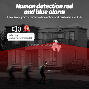 12MP 3屏3镜头Wifi/4g家庭安全摄像头IP66无线安全室外监控摄像头隐藏闭路电视摄像头 - Product Image 4