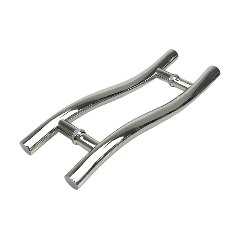 High Quality Manufacturer Stainless Steel S Type Glass Door Handle Antique Wooden Glass Door Handle