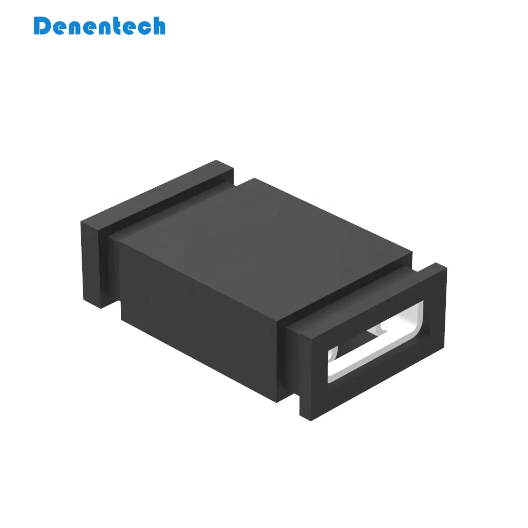 Denentech caja de bloque de terminales hembra y macho 2,54mm/2,00mm cortocircuito H8.5mm conector de puente cerrado para DC