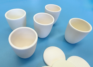 <strong>Custom</strong> 30ml High Alumina Ceramic <strong>Crucible</strong> 99% Lab Product Durable Ceramic <strong>Crucible</strong> Cylinder Part for Laboratory Use - Product Image 2