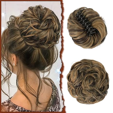 Blond caramel marron surligné