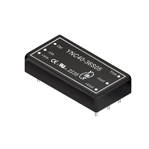 超宽输入电压和稳定输出8:1电压范围40W DC至DC转换器稳压器