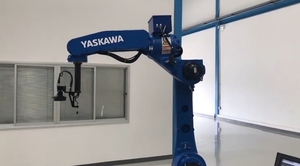 6-axis Yaskawa Supplier MOTOMAN GP25 Material <strong>Handling</strong> <strong>Robotic</strong> Arm With Gripper <strong>And</strong> Vision <strong>System</strong> - Product Image 2