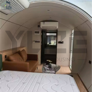 Smart Integrated Space Capsule Design para ambientes de trabalho contemporâneos High-End Prefab Houses Características