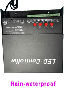 220V LED impermeabile Controller Pixel T-4000 AC SD Card di illuminazione ad alta tensione per WS2811 WS2812b Led - Product Image 5