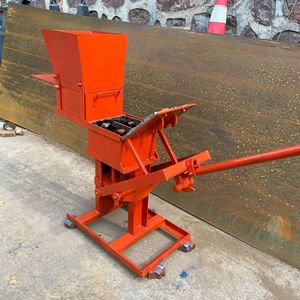 Mejor precio, arcilla de tierra roja, fabricación de ladrillos de barro, tierra, ceniza voladora, suelo hueco, Inter prensa Manual, máquina de bloques de enclavamiento - Product Image 6