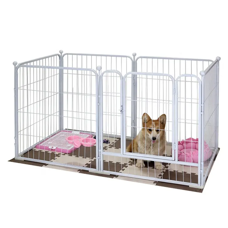 Custom Small Animal Kennel Dog Play Pen and Fence Pet Dog Playpen Puppy Exercise Fence