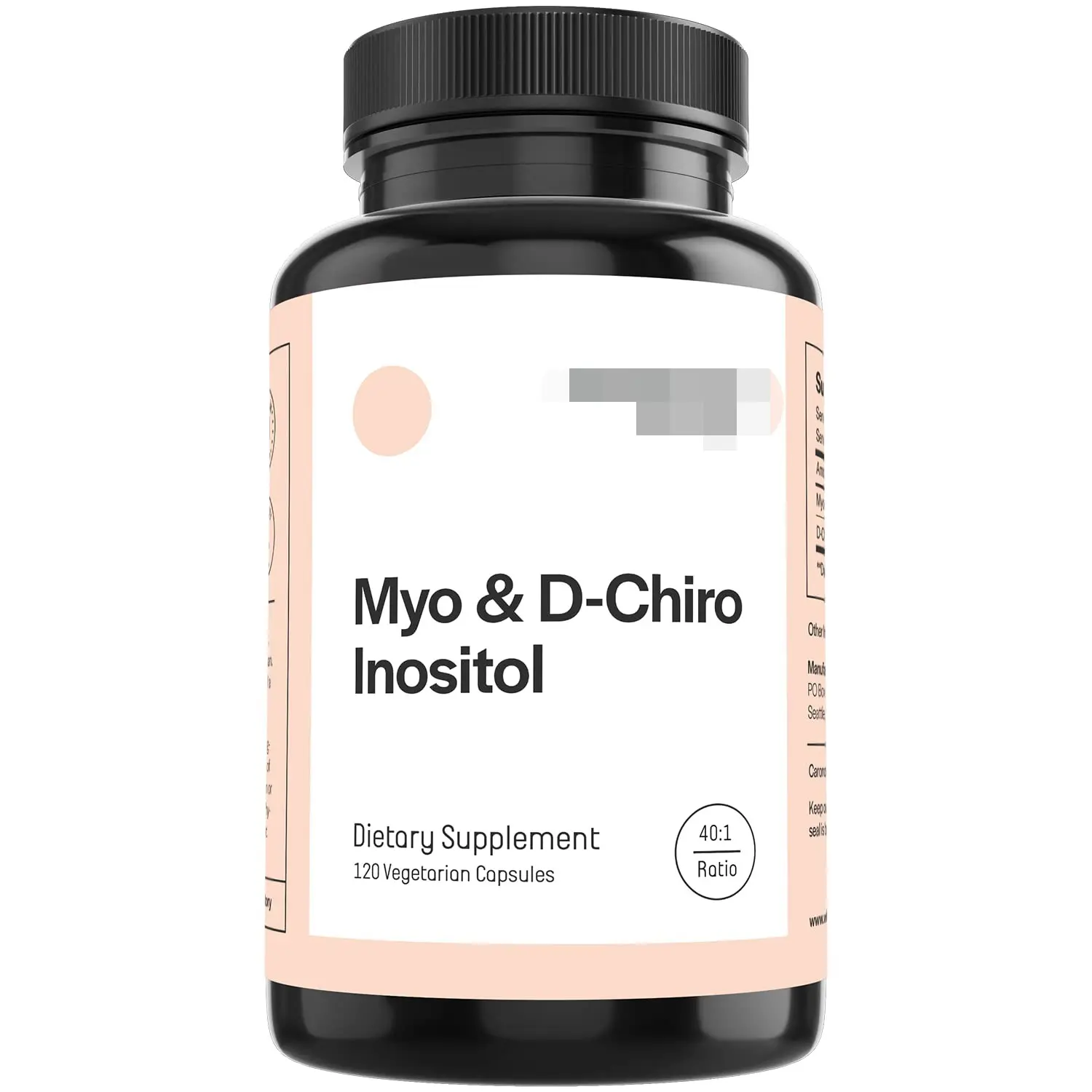 OEM/ODM Myo-Inositol & D-Chiro Inositol Gummies Fertilidad Hormonal Menstrual & Ovarian Support Gummies para el equilibrio hormonal