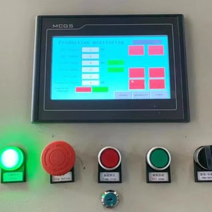 New màu thép tấm nhôm tráng men ngói cuộn tạo thành máy PLC điều khiển với động cơ bơm cho nhà máy sản xuất mái ngói - Product Image 4