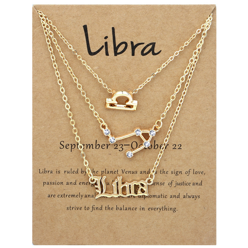 Libra heavy scale gold