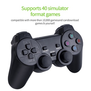 Family TV 32G/64G Eingebauter 10000 Retro Games Stick 2.4G Wireless Controller Gamepad 4K HD-Videospiel konsole Dual Game Player