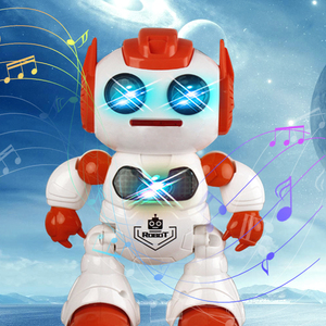 2025 New Trend B/O Spielzeug Intelligente programmier bare Flugs cheibe RC Roboter Lichter Musik Fernbedienung Kunststoff Roboter für Kinder Geschenk - Product Image 5