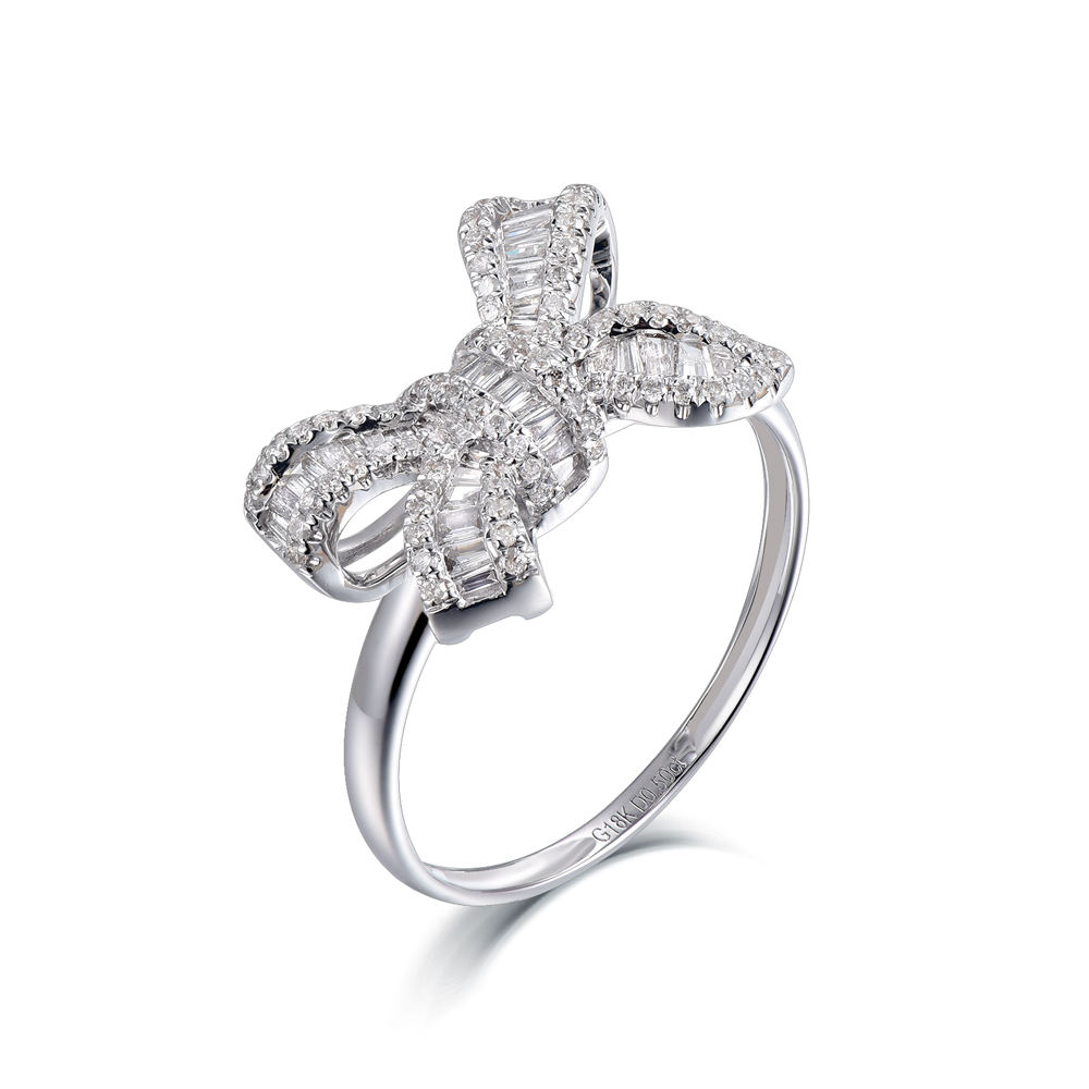 14K white gold/yellow gold/rose gold