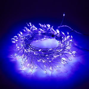 Özelleştirmek 8 modları su geçirmez pille çalışan Led firewedding peri işık küme işıklar düğün festivali Wedding için - Product Image 5