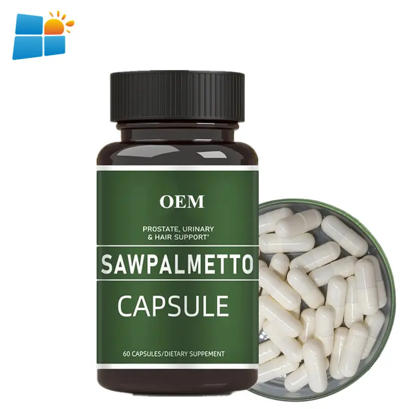 OEM/ODM/OBM Vegen Healthy Strong Saw Palmetto capsule prevengono la caduta dei capelli e senza glutine Saw Palmetto capsule per donne e uomini