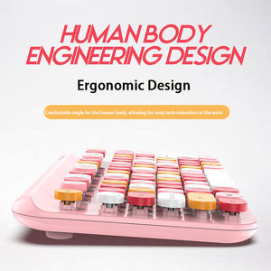 <strong>Custom</strong> Mini Girls Retro Punk Keycap 75 Key <strong>Keyboard</strong> <strong>Computer</strong> Office Mini Wireless Mini <strong>Keyboard</strong> - Product Image 6