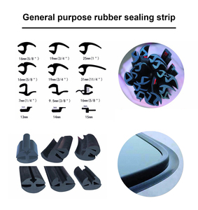 Dải niêm phong cửa sổ xe EPDM tùy chỉnh phù hợp cho dải niêm phong cách âm ô tô - Product Image 4