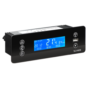 Controlador de temperatura Wifi personalizable y práctico para alarma de falla de energía, pantalla Led, termostato Digital, registradores de datos, 2 unidades - Product Image 1