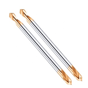 鋼固定点ドリル用2フルート8mm90度面取り超硬エンドミルダブルエンド面取りフライス<span class=keywords><strong>100mm</strong></span>