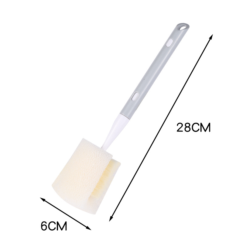 5803 sponge brush with bristles gray