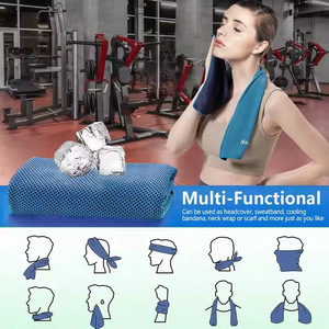 Sıcak satış mikrofiber hızlı kuru düz <span class=keywords><strong>Colo</strong></span> spor spor Yoga buz gibi serin havlu spor havlu özel logo soğuk buz havlu
