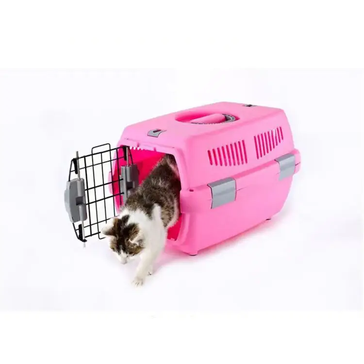 Pet Flight Case Cat Dog Crate Portable out Cat Box Dog Check-in Suitcase Carrying Case Indoor&Outdoor Portable Pet Box Supplies