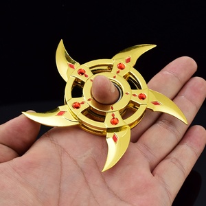 League of Legends Ironheart Bearing Fidget Spinner Weaponモデル回転スチールディスクゲーミングデスクの装飾RGB照明付き - Product Image 3