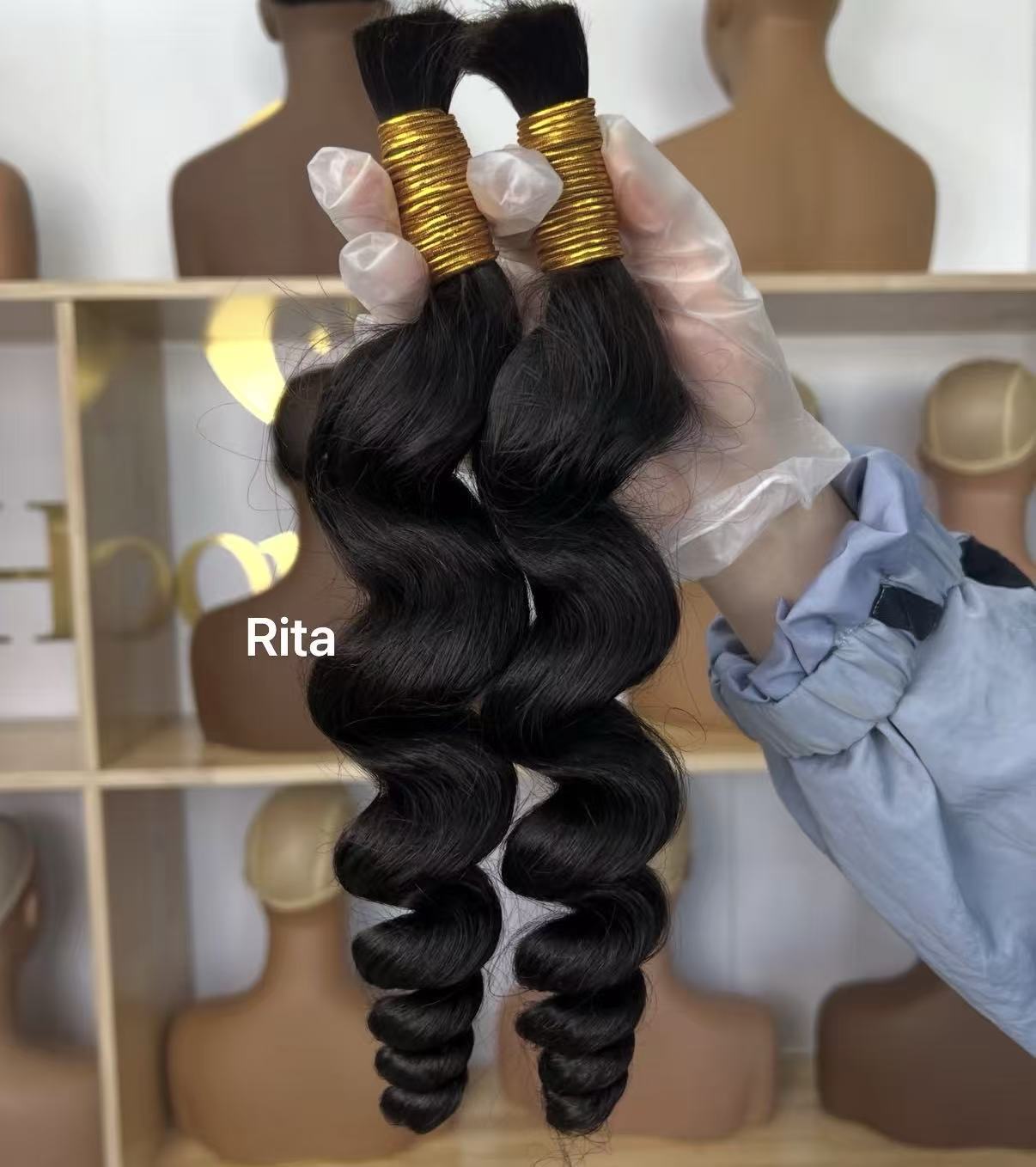 cabello a granel onda suelta