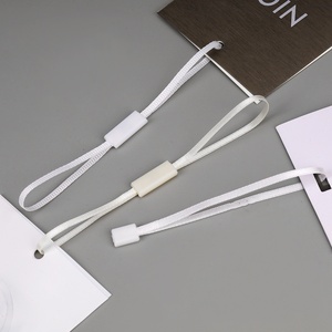 Etiquetas de entrega de cuerdas de nailon para cerrar, sello de plástico, etiqueta colgante, cuerda de bucle, cinta de satén para ropa, cuerdas para etiquetas colgantes - Product Image 2